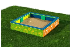 Комплект «Песочница с ПДД» 200х200х301