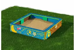 Комплект «Песочница с ПДД». Космос. 250х250х301