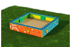 Комплект «Песочница с ПДД». Пчёлки. 150х150х301