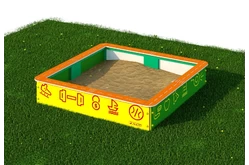 Комплект «Песочница с ПДД». (двойной бортик). Окружающий мир. 150х150х301