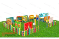 Дидактическая площадка «Любознайкино» Мини плюс. 8 игровых модулей