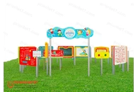 Дидактическая площадка «Любознайкино» Юниор. 8 игровых модулей