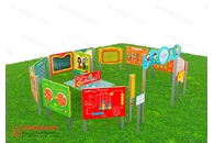 Дидактическая площадка «Любознайкино» Юниор. 16 игровых модулей