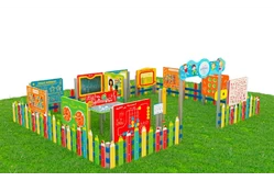 Дидактическая площадка «Любознайкино» Юниор плюс. 8 игровых модулей1