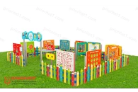 Дидактическая площадка «Любознайкино» Юниор плюс. 16 игровых модулей