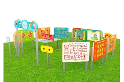 Дидактическая площадка «Любознайкино» Лайт. 8 игровых модулей1