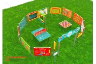 Дидактическая площадка «Любознайкино» Лайт. 16 игровых модулей