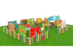 Дидактическая площадка «Любознайкино» Лайт плюс. 16 игровых модулей1