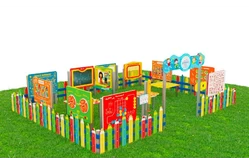 Дидактическая площадка «Любознайкино» Оптима плюс. 8 игровых модулей1