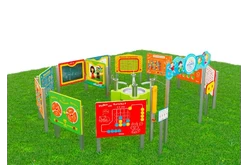 Дидактическая площадка «Любознайкино» Профи. 8 игровых модулей1