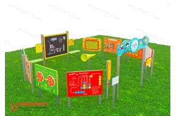 Дидактическая площадка «Любознайкино» Престиж. 8 игровых модулей1