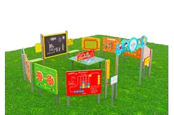 Дидактическая площадка «Любознайкино» Про. 8 игровых модулей1