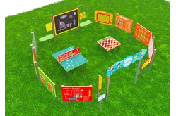 Дидактическая площадка «Любознайкино» Максимальная. 16 игровых модулей1