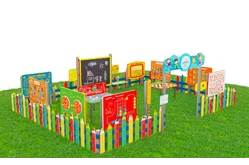 Дидактическая площадка «Любознайкино» Максимальная плюс. 16 игровых модулей1