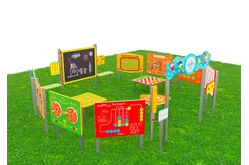 Дидактическая площадка «Любознайкино» Люкс. 16 игровых модулей1