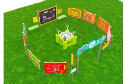 Дидактическая площадка «Любознайкино» Премиум. 16 игровых модулей1