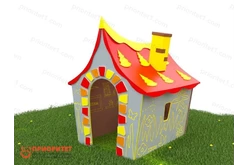 Тематическая игровая зона «Сказочный домик» (разные варианты расцветок)1