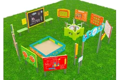 Дидактическая площадка «Любознайкино» Элит премиум. 16 игровых модулей1