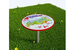 Стол патриотический «Карта России»1