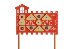 Элемент патриотической площадки Стена с башней левая, Кремль1