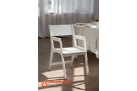 Кресло ЭММА белый, ORANGE BABY
