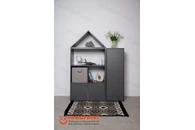 Шкаф Вместительные полки (с крышей)