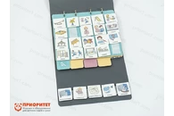 Комплект из 8 Коммуникативных книг с карточками PECS/ПЭКС (Большие)