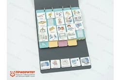 Комплект из 8 Коммуникативных книг с карточками PECS/ПЭКС (Большие)1