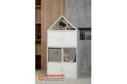 Шкаф детский «Ясный день» с крышей1