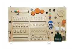 Бизиборд С тактильными прописями1