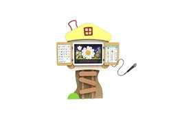 Профессиональный логопедический комплекс Logo 13 в форме теремка с опорой1