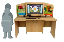 Профессиональный интерактивный логопедический стол Logo 201