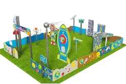 Вечная детская космическая станция Космодром детства (Комплект Оптима плюс-4)1