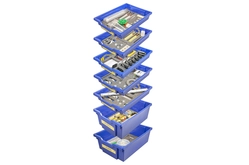 Комплект оборудования «ОГЭ-лаборатория» с АБП (7 лотков)1