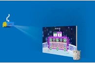 Интерактивный физкультурный комплекс с проектором для тёмного помещения