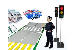 Мобильный автогородок Юный инспектор (3-10 лет) с пультом ДУ1