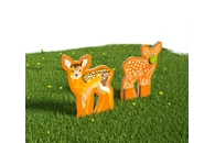 Двусторонний модуль с сенсорными элементами «Тактильный топиарий Оленёнок»