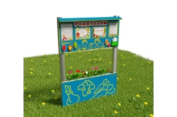 Стенд информационный «Стенд Родителям с нишей цветником 4»1