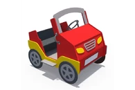 Игровая форма в виде кабриолета