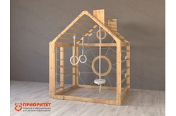 Деревянный домик для детей1