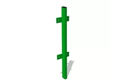 Столб 4х2х98 с болтовым креплением секции1