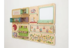 Дидактическая настенная панель «Семейные ценности»1