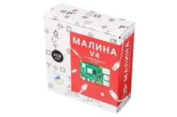 Электронный конструктор «Малина» v4 (4 ГБ)1