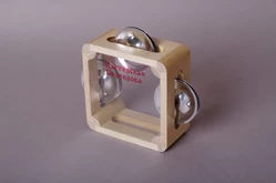 Бубен из массива березы с натяжкой, D 10 см.1