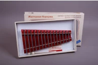 Металлофон диатонический Ля мажор (15 нот, на низком резонаторе)
