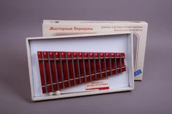 Металлофон диатонический Ля мажор (15 нот, на низком резонаторе)1