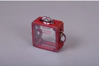 Бубен из массива березы с натяжкой, D 10 см. тонированный