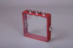 Бубен из массива березы с натяжкой, D 20 см.тонированный1