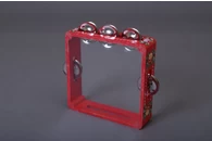 Бубен из массива березы с натяжкой, D 20 см. с росписью