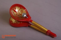 Ложки в станке с бубенцами Мастерская Сереброва